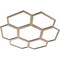 Ekena Millwork Florin Wood Fretwork Pierced Ceiling Medallion, Birch, 20"OD x 8 1/2"ID x 1/4"T CMWP20X20X0250FOBI - alternate 5